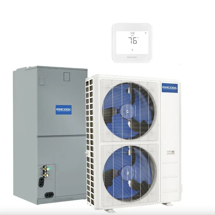 MRCOOL Hyper Heat 2nd Gen 60K 5 Ton Central Ducted System, CENTRAL-60-HP-230B00-O