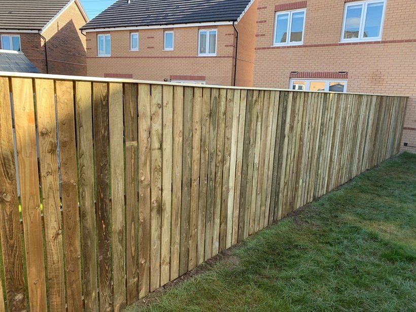 Timber fencing