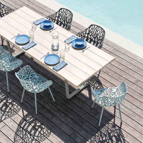 Designer Outdoor Stühle und Tische 
