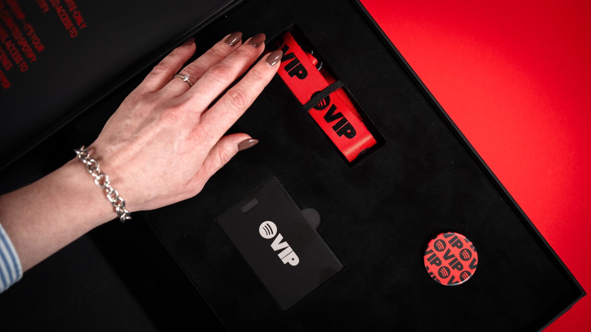 Luxury Spotify Custom PR box by Branded Boxes