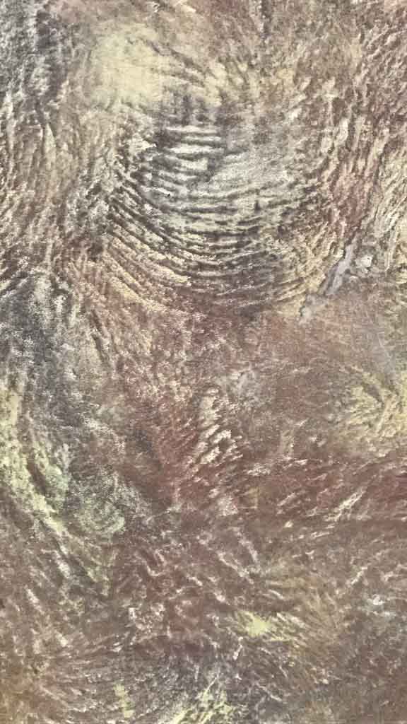 ancient effect with polished pink and white marmorino