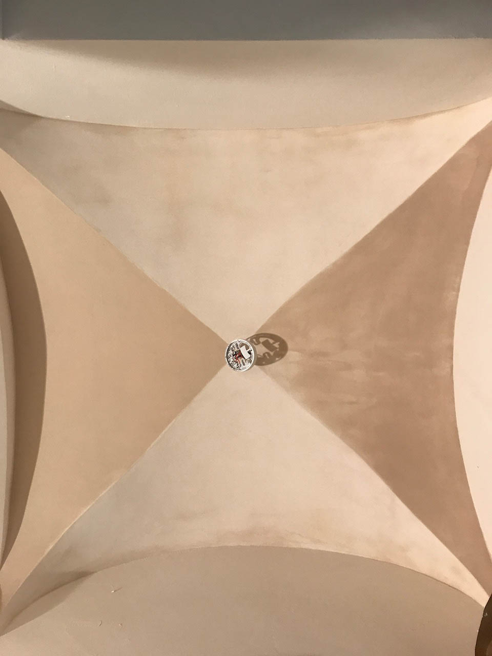 detail of roof finished with sand suede product