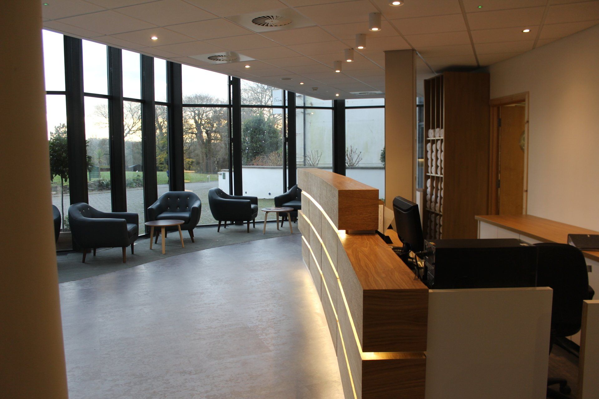 Reception Refurbishment at China Fleet Golf & Country Club