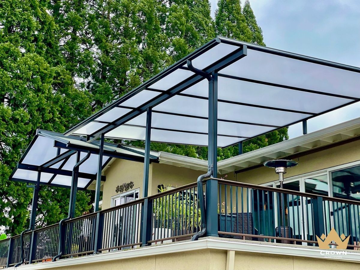After Patio Cover Installation in Sherwood Oregon by Crown Patio Covers