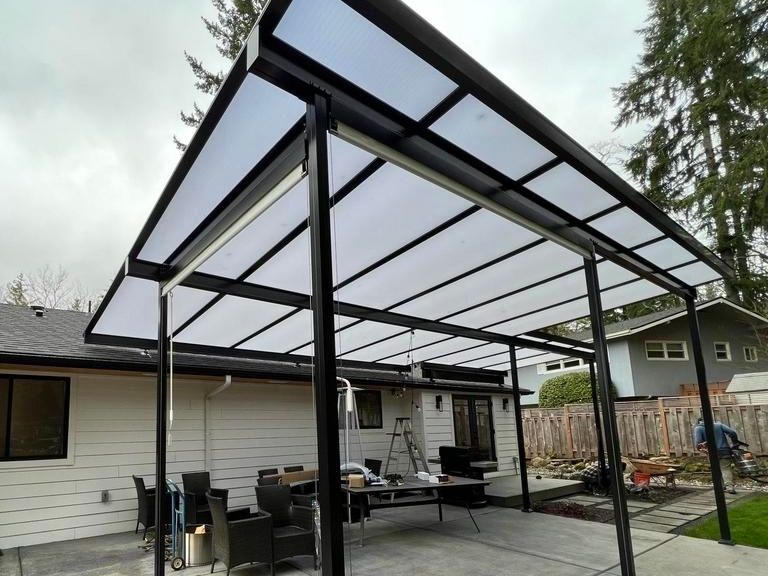 After Patio Cover was Installation in Lake Oswego Oregon by Crown Patio Covers LLC