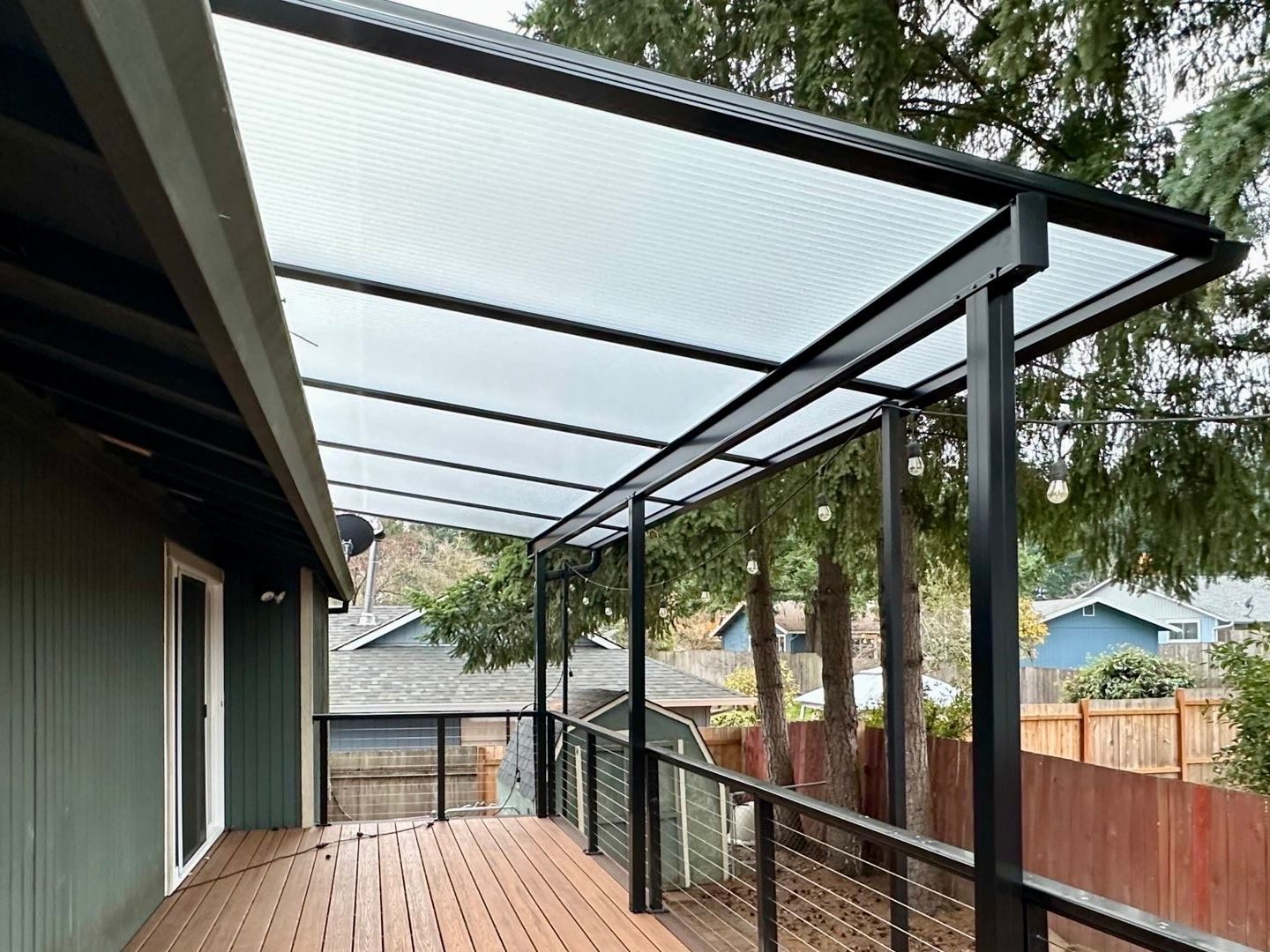 Patio Cover Installation in Tualatin Oregon by Crown Patio Covers