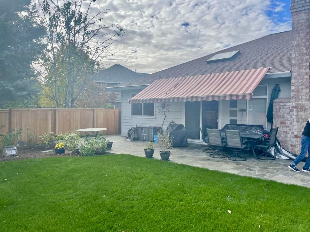 Wilsonville Patio Cover installation - Before Photo