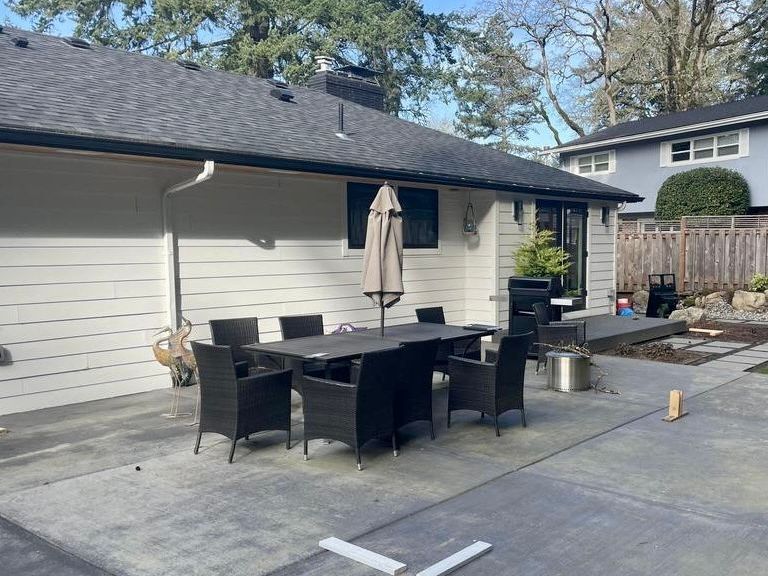 Before Crown Patio Covers installed a beautiful Patio Cover in Lake Oswego