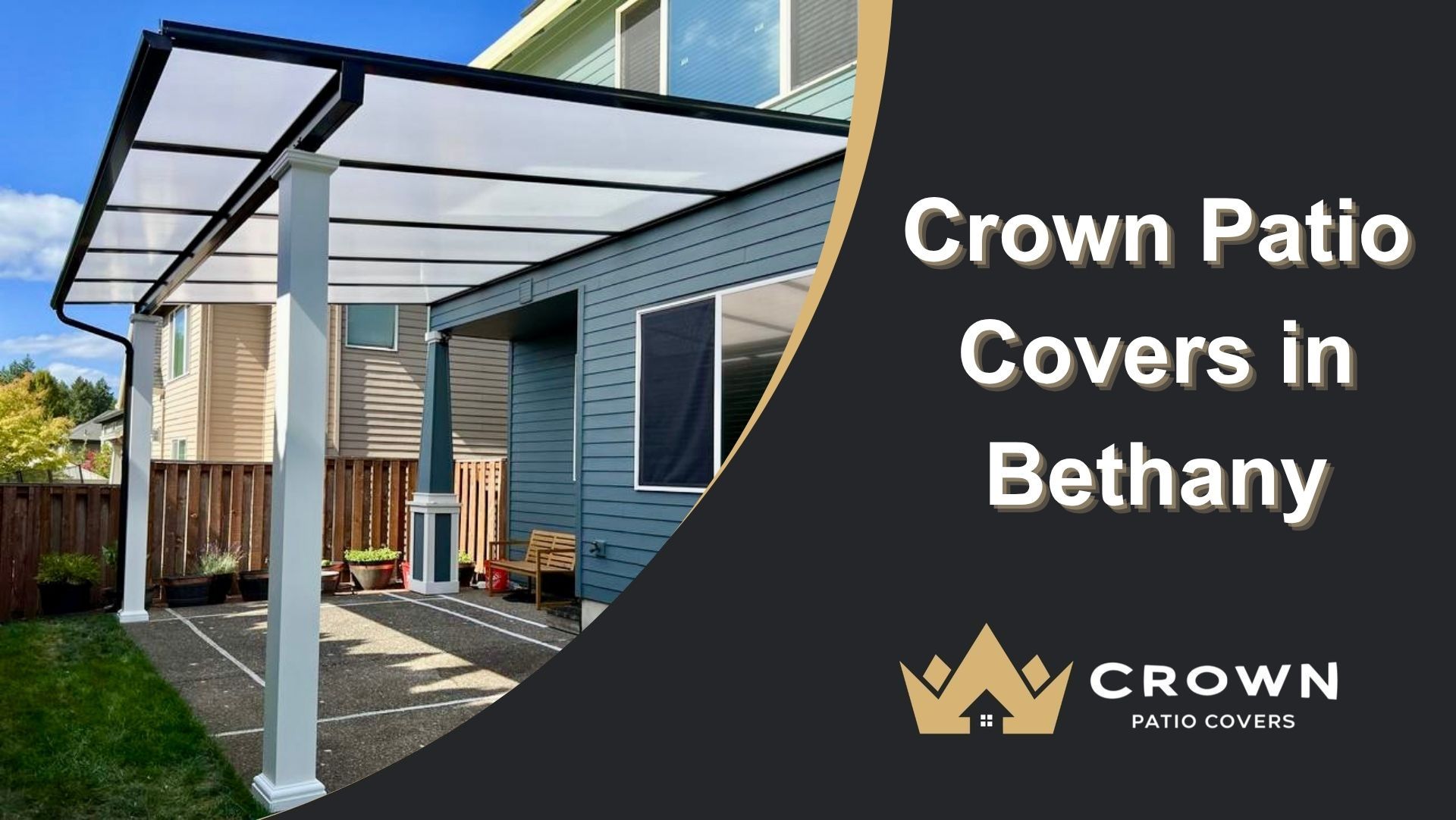 Patio Covers Bethany - Bring the Inside Out! Crown Patio Covers, LLC