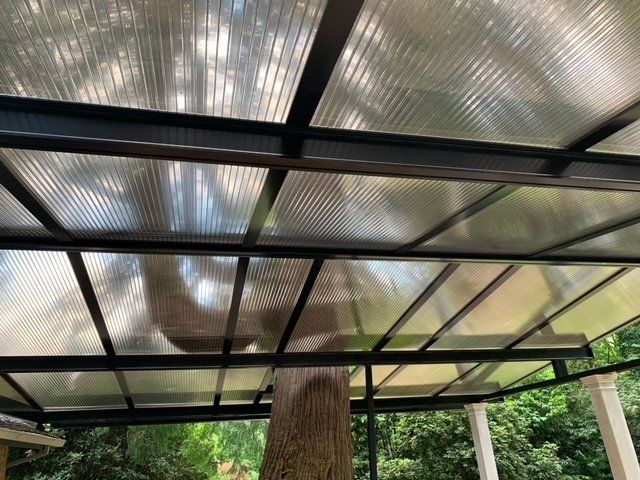 Patio Covers in N.W. Portland Oregon - Gable Roof with Acrylic