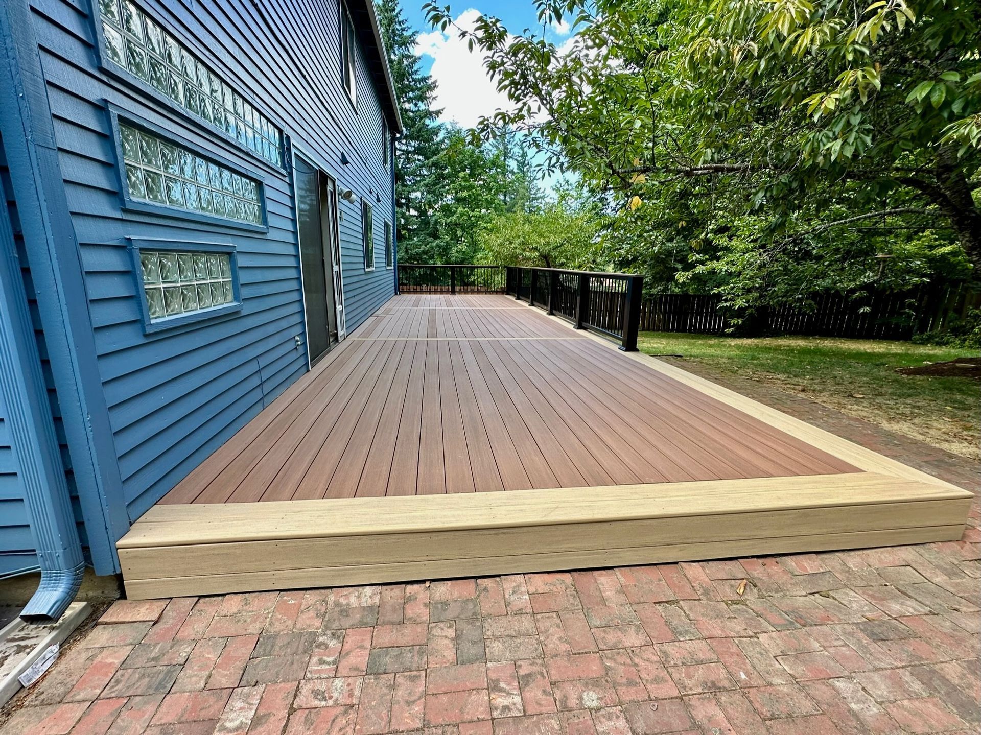 Deck Built near Tigard by Crown Patio Covers
