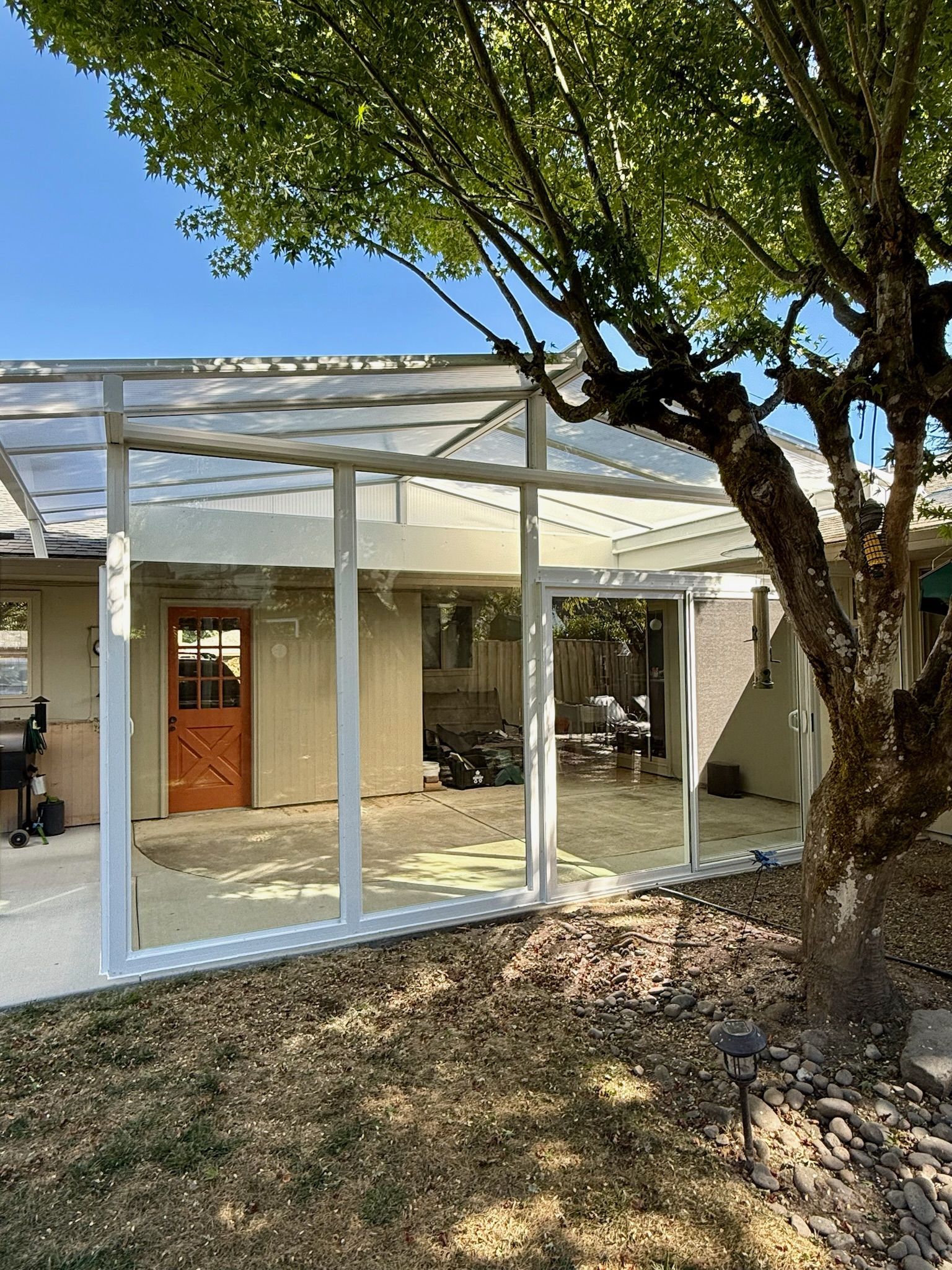 New Patio Enclosure in Rock Creek area of Beaverton Oregon