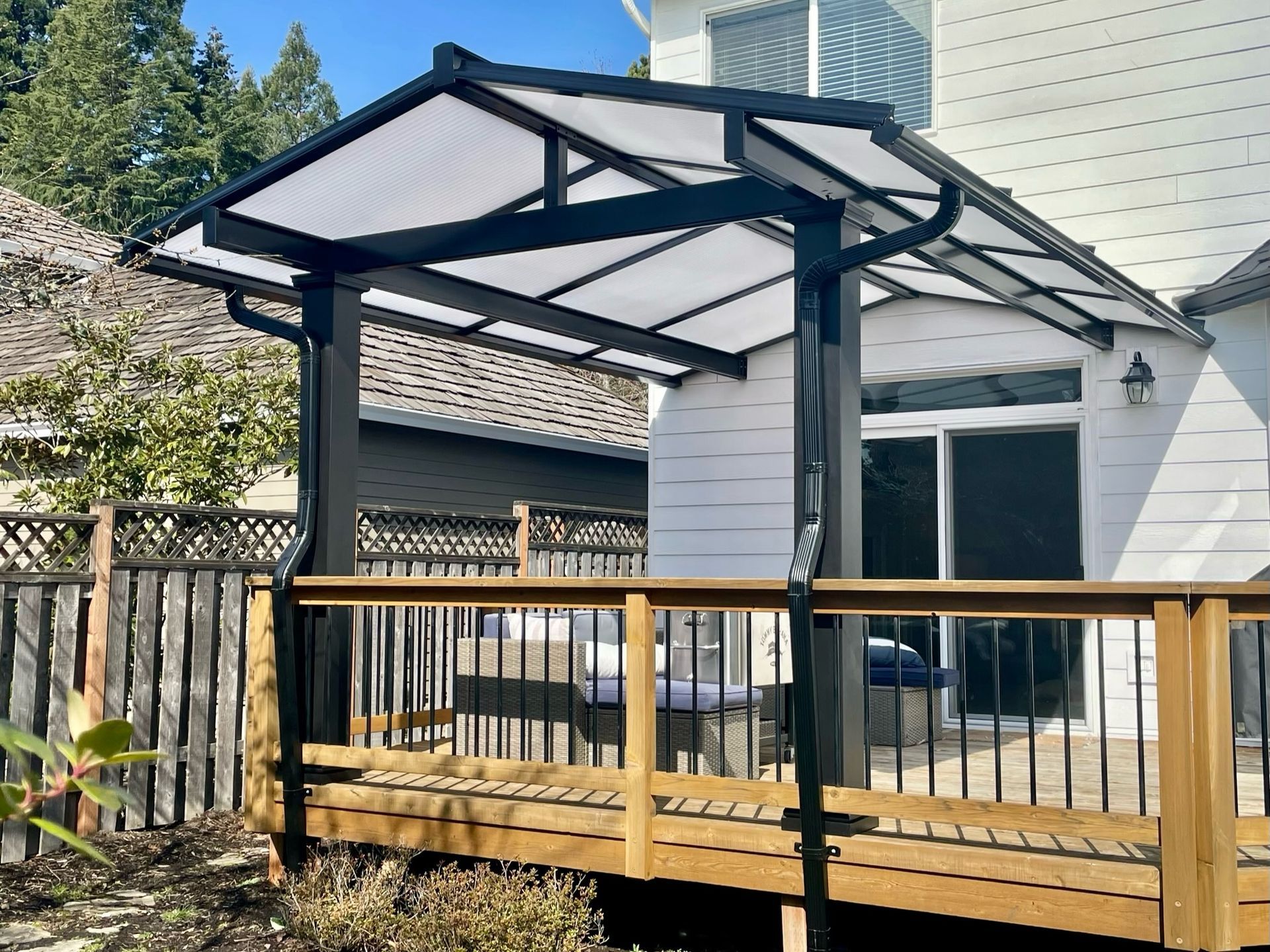 Patio Cover Built near Newberg by Crown Patio Covers LLC