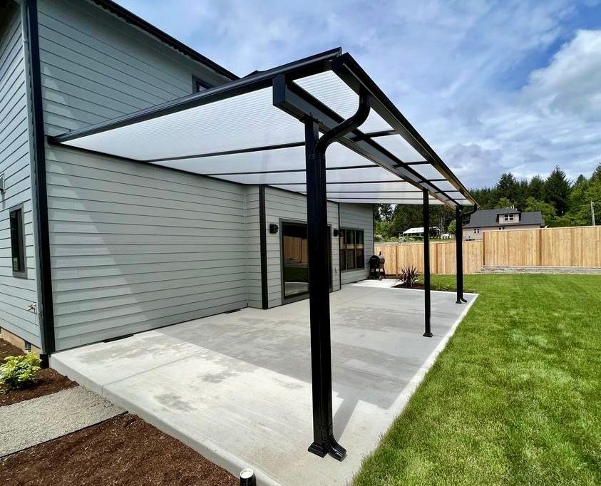 Shed Style Patio Cover in Portland by Crown Patio Covers
