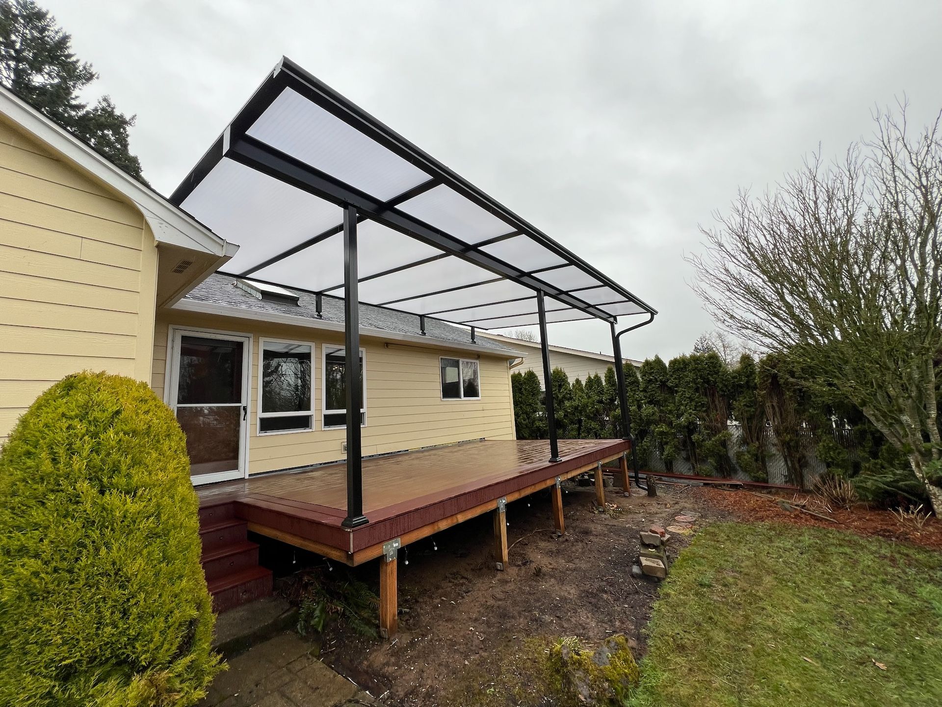 Patio Cover Project in Hazel Dell Washington by Crown Patio Covers LLC