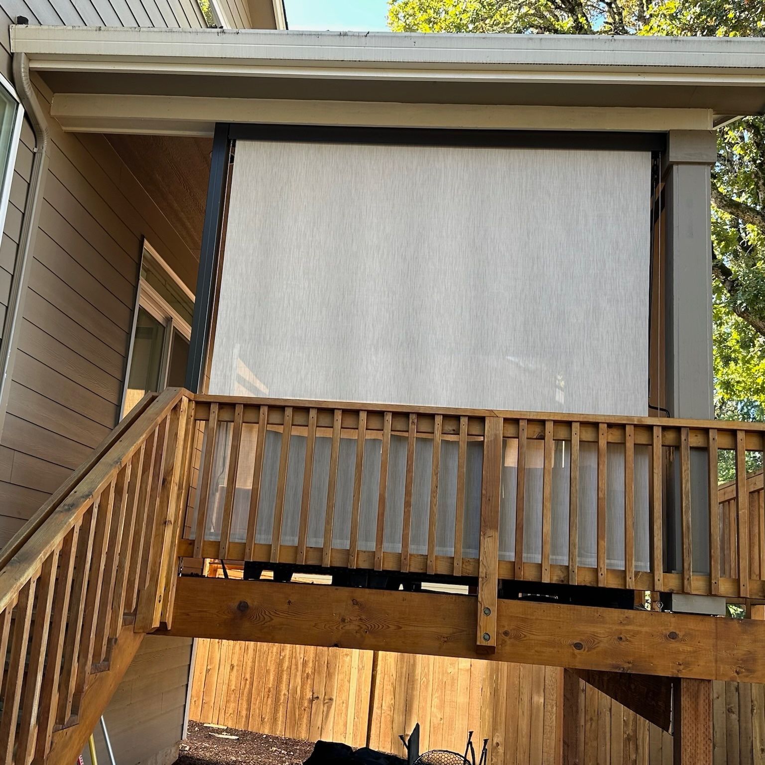Patio Cover with Side Screens in Salem, OR by Crown Patio Covers