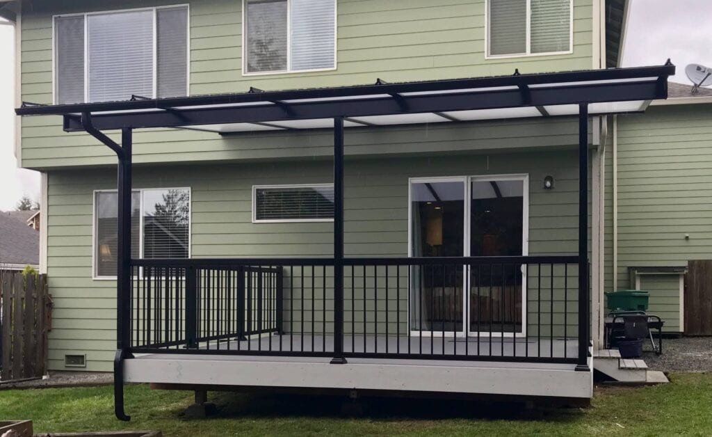 Portland Acylite Acrylic Patio Cover Custom Projects and Railings