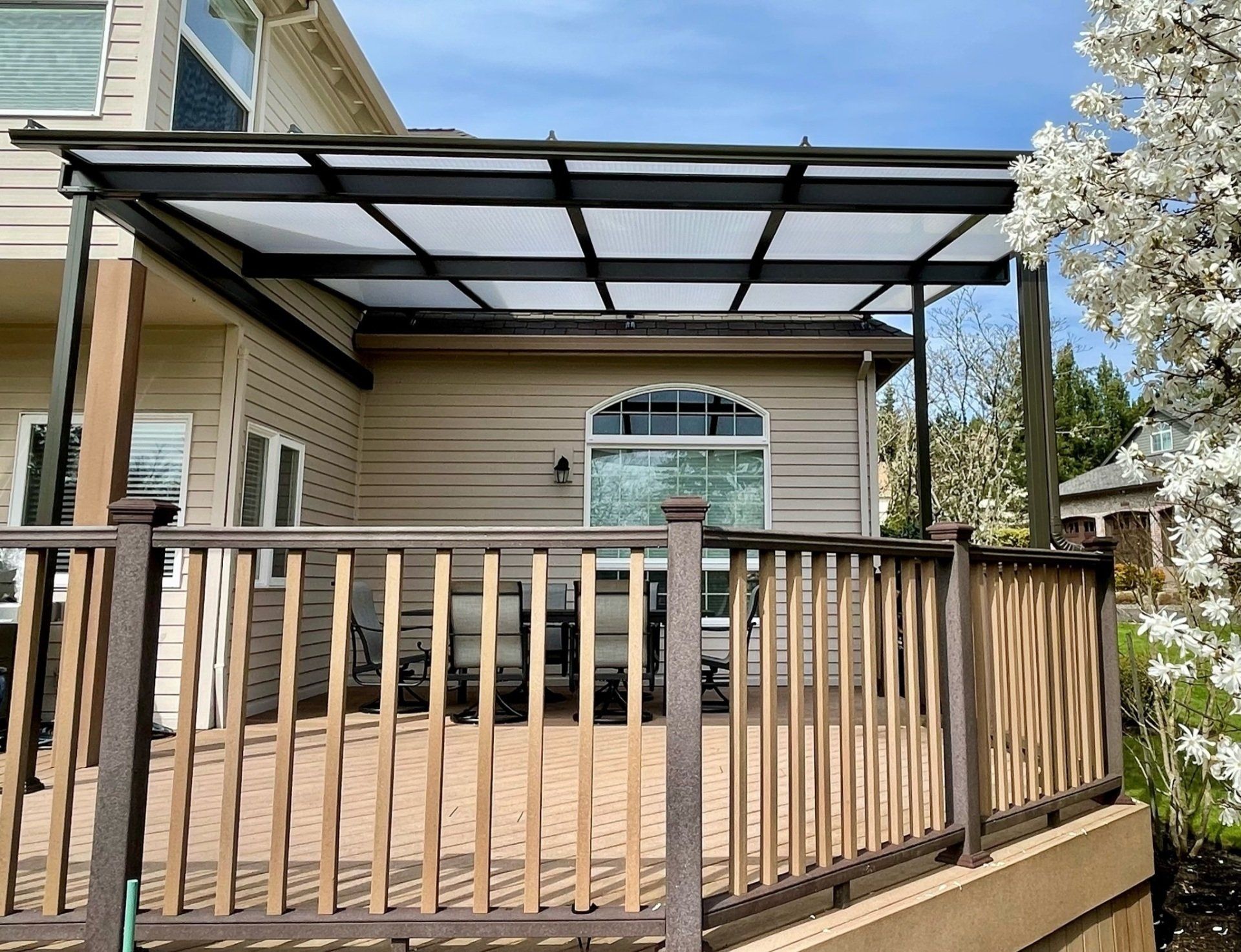 Acylite Acrylic Patio Cover in Portland, OR - Installed by Crown Patio Covers - Best Patio Cover Contractor