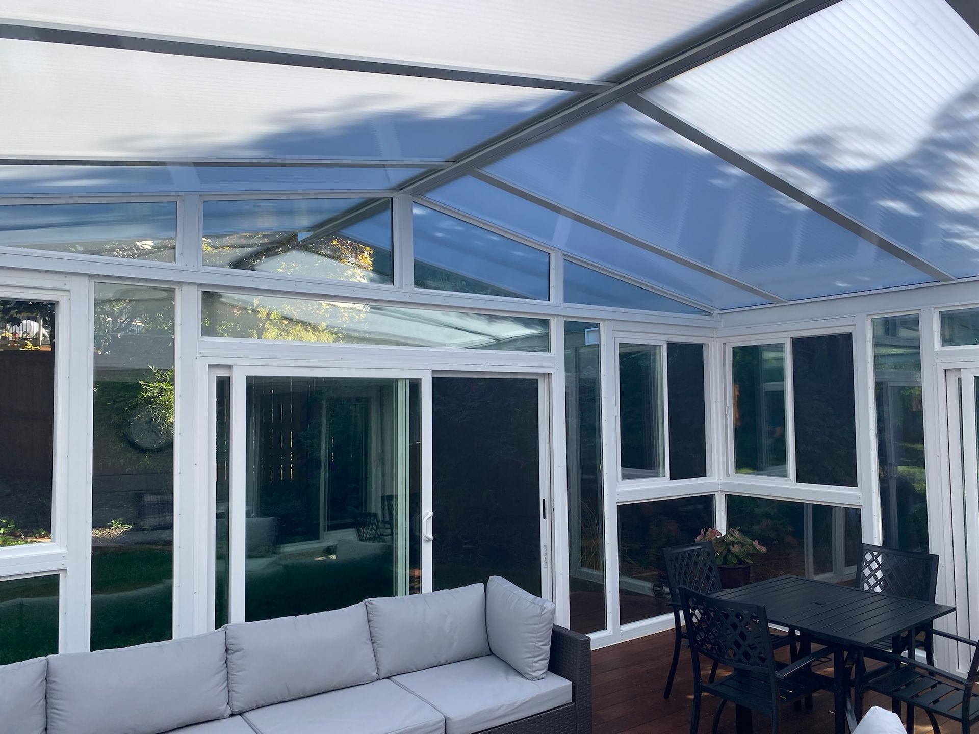 Patio Cover with Enclosure: Crown Patio Covers in Portland Oregon