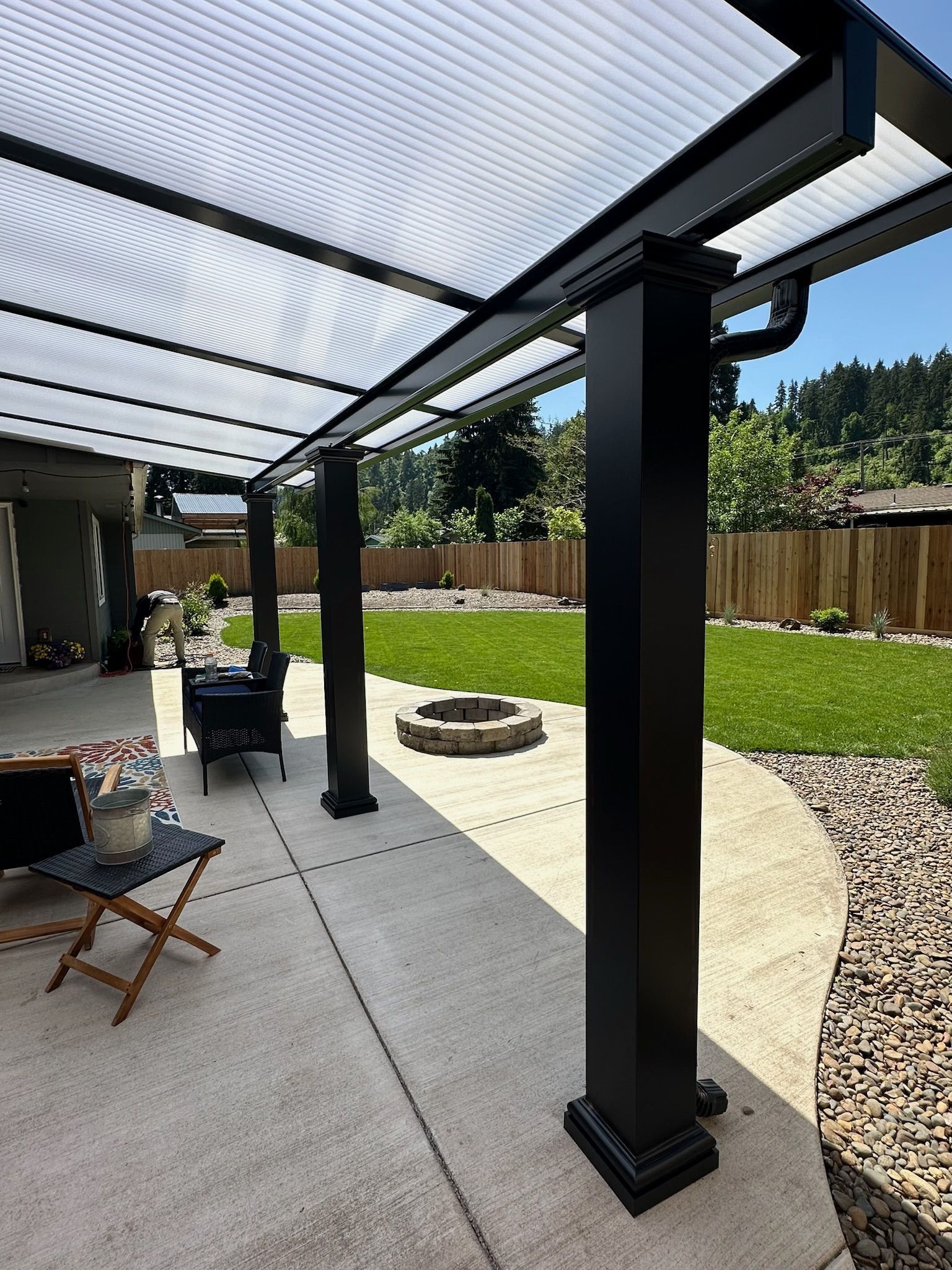 Silverton Oregon Patio Cover Build by Crown Patio Covers LLC