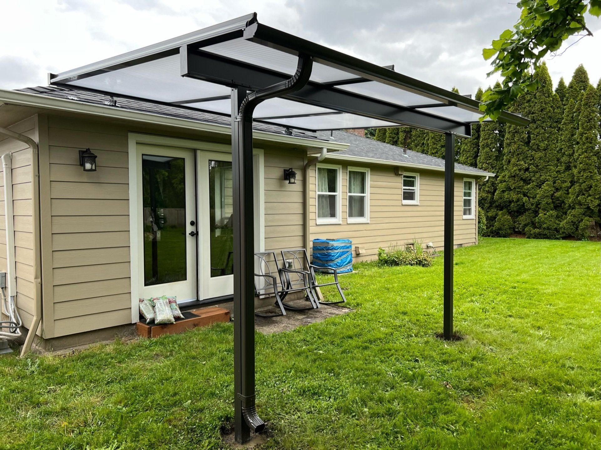 Acylite Acrylic Patio Cover in Vancouver Washington Installed by Crown Patio Covers