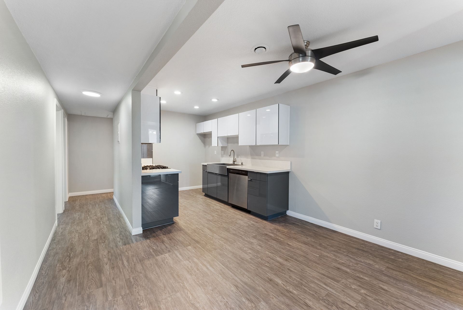 Interior Photo of Property - dining room and kitchen