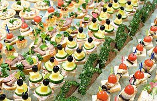 Business lunch catering