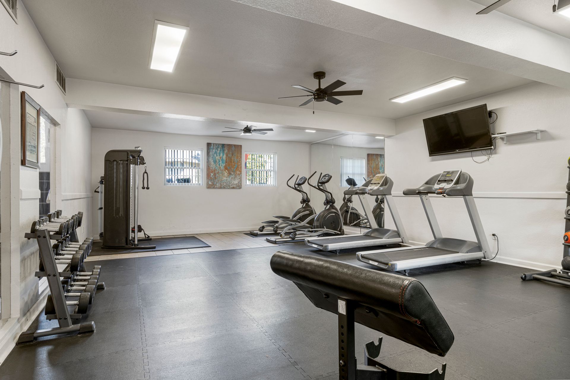 fitness room