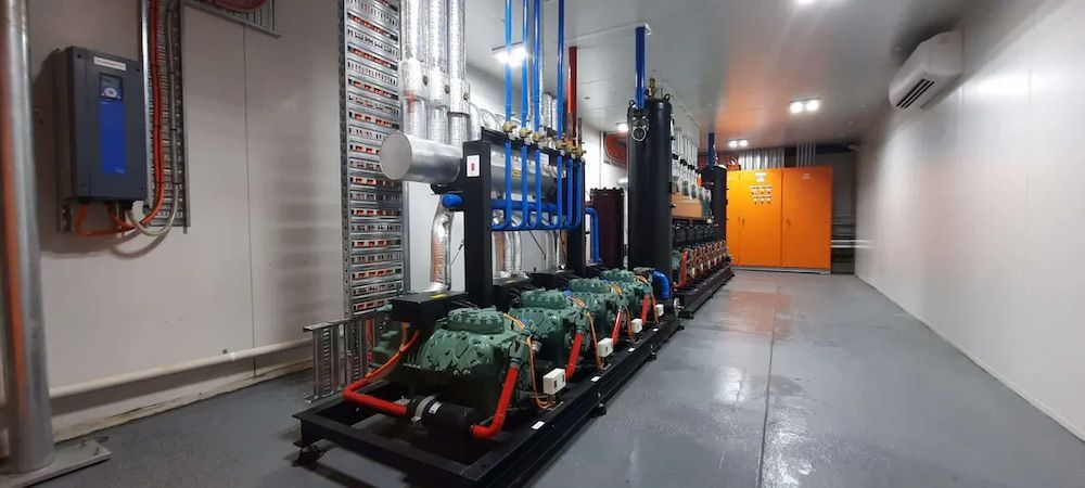 A Large Room With A Lot Of Pipes And Machinery In It — Mackies In Taree, NSW