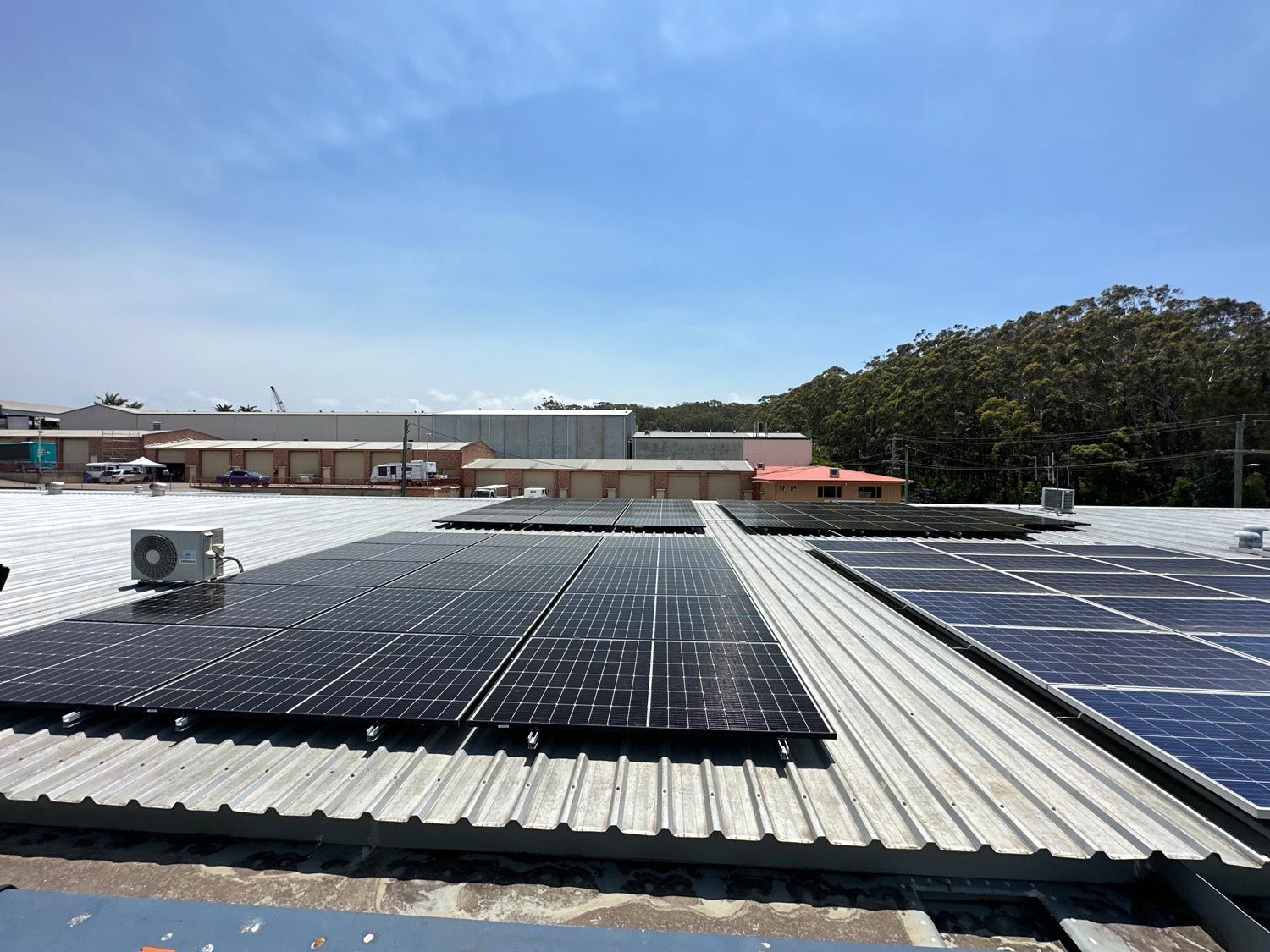 Solar Panels On A Flat Roof