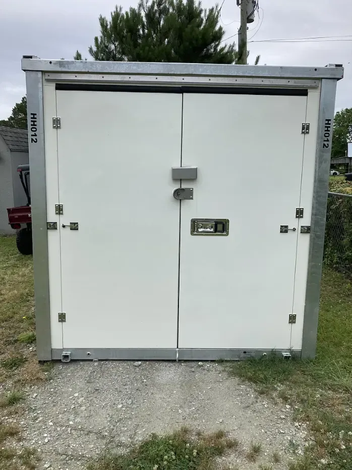 White Storage Unit