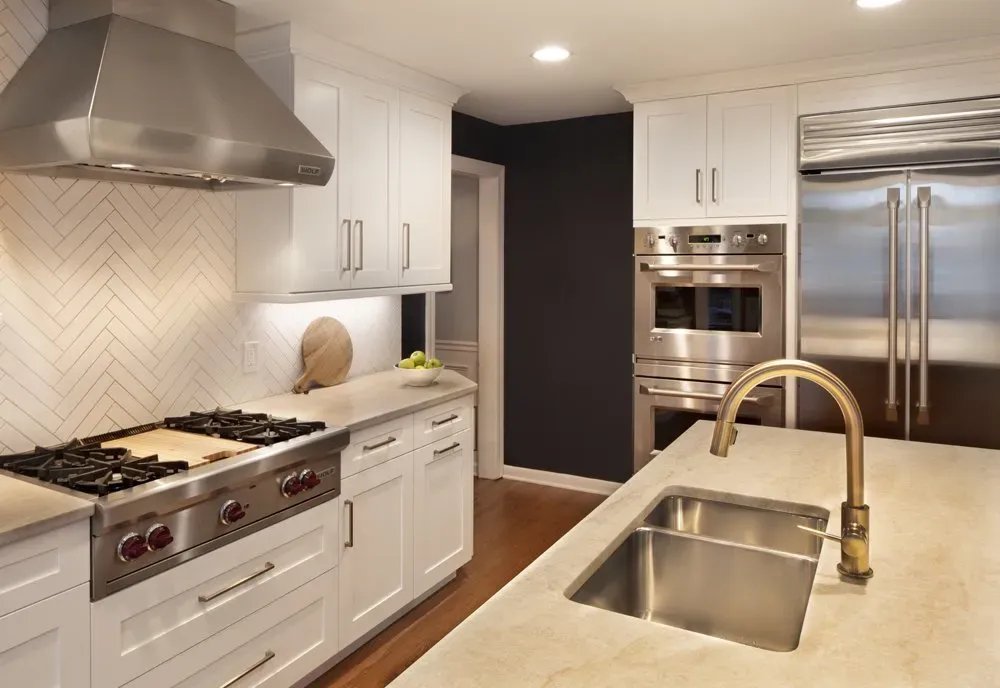 Cozy kitchen with apple | St. Louis, MO | Perspective Cabinetry & Design