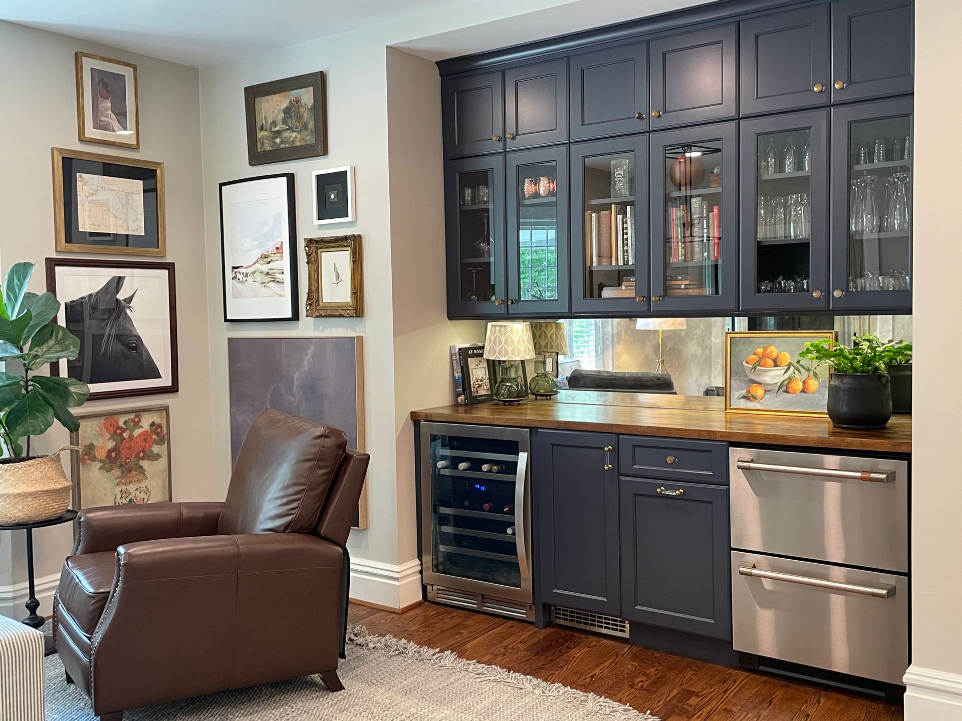 Bar Beverage Center | St. Louis, Mo | Perspective Cabinetry & Design