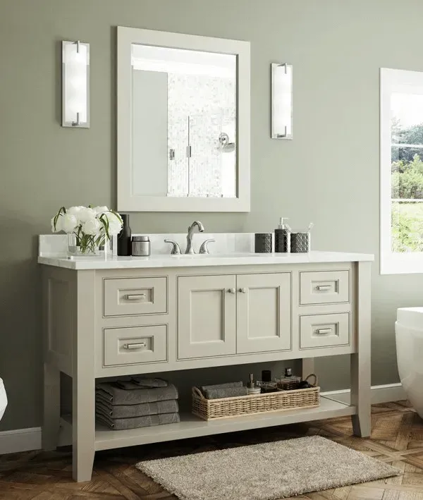 Modern bathroom sink | St. Louis, MO | Perspective Cabinetry & Design