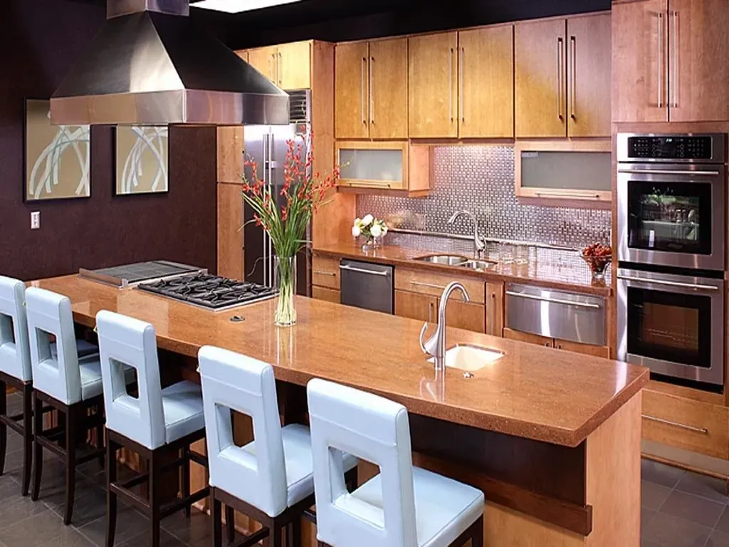 Kitchen with nice chair | St. Louis, MO | Perspective Cabinetry & Design