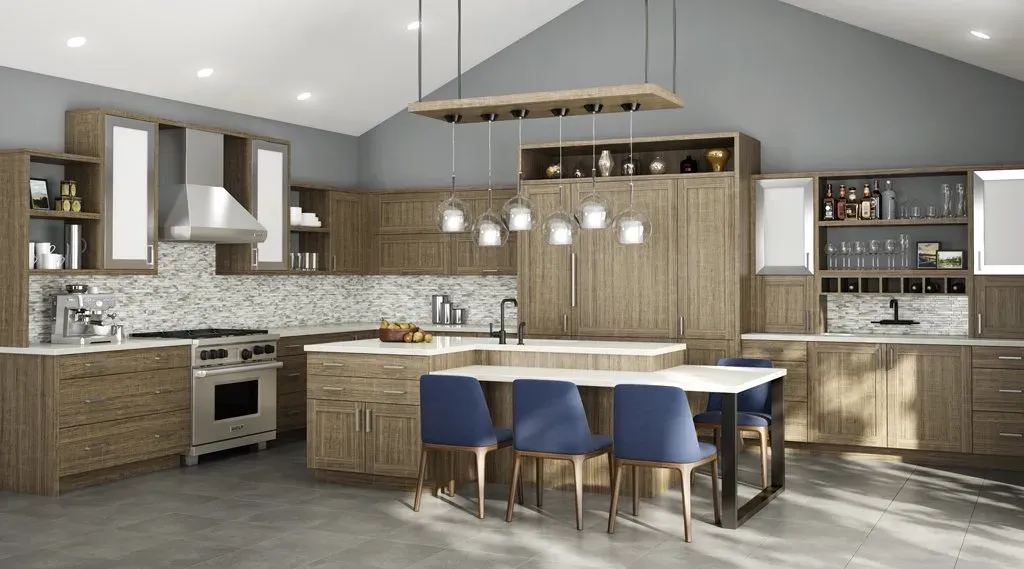 Vectorized kitchen | St. Louis, MO | Perspective Cabinetry & Design