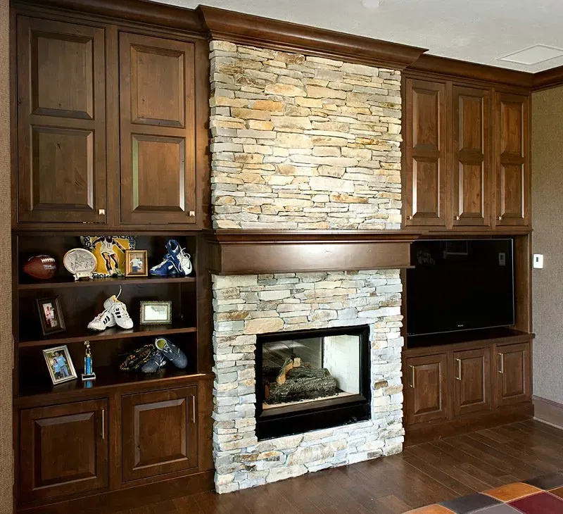 Fireplace | St. Louis, MO | Perspective Cabinetry & Design