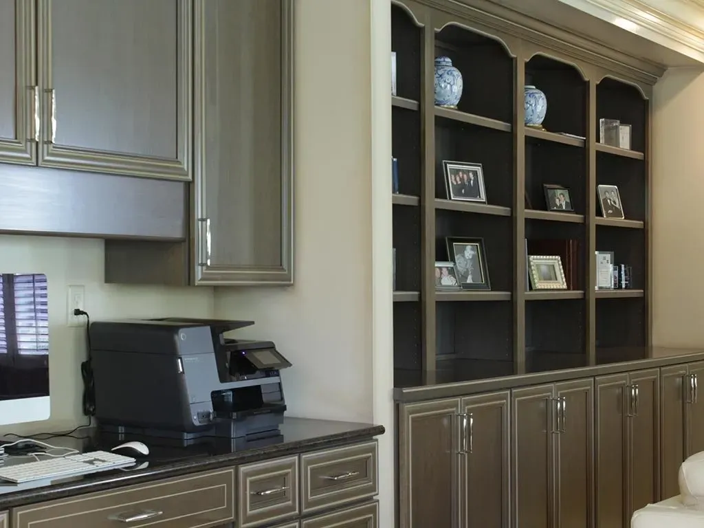 Home office | St. Louis, MO | Perspective Cabinetry & Design