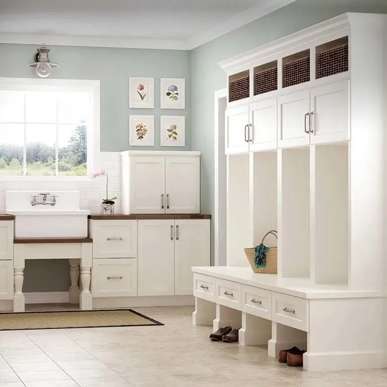 Cozy laundry area | St. Louis, MO | Perspective Cabinetry & Design