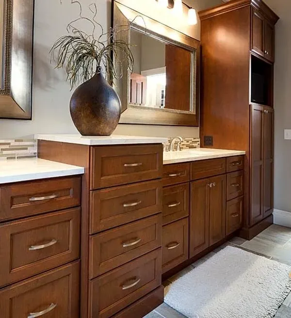 Bathroom vase | St. Louis, MO | Perspective Cabinetry & Design