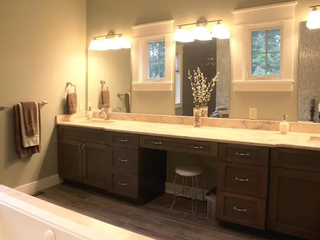 Blurry bathroom photo | St. Louis, MO | Perspective Cabinetry & Design