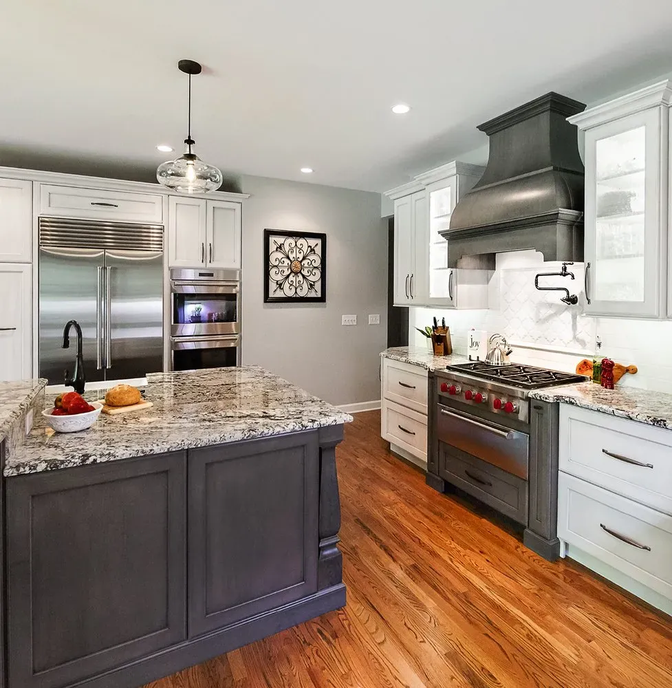 Kitchen with hardwood | St. Louis, MO | Perspective Cabinetry & Design