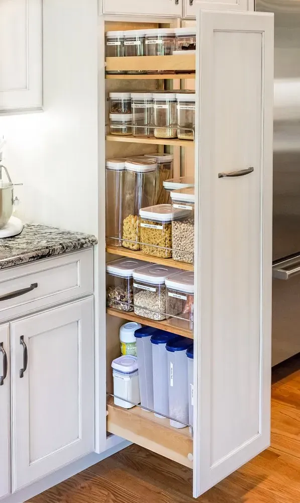 Dry stocks in jar | St. Louis, MO | Perspective Cabinetry & Design