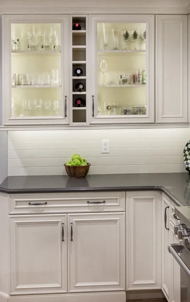 Wine glasses | St. Louis, MO | Perspective Cabinetry & Design