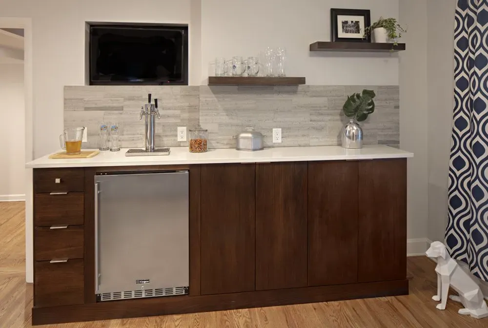 Coffee area | St. Louis, MO | Perspective Cabinetry & Design