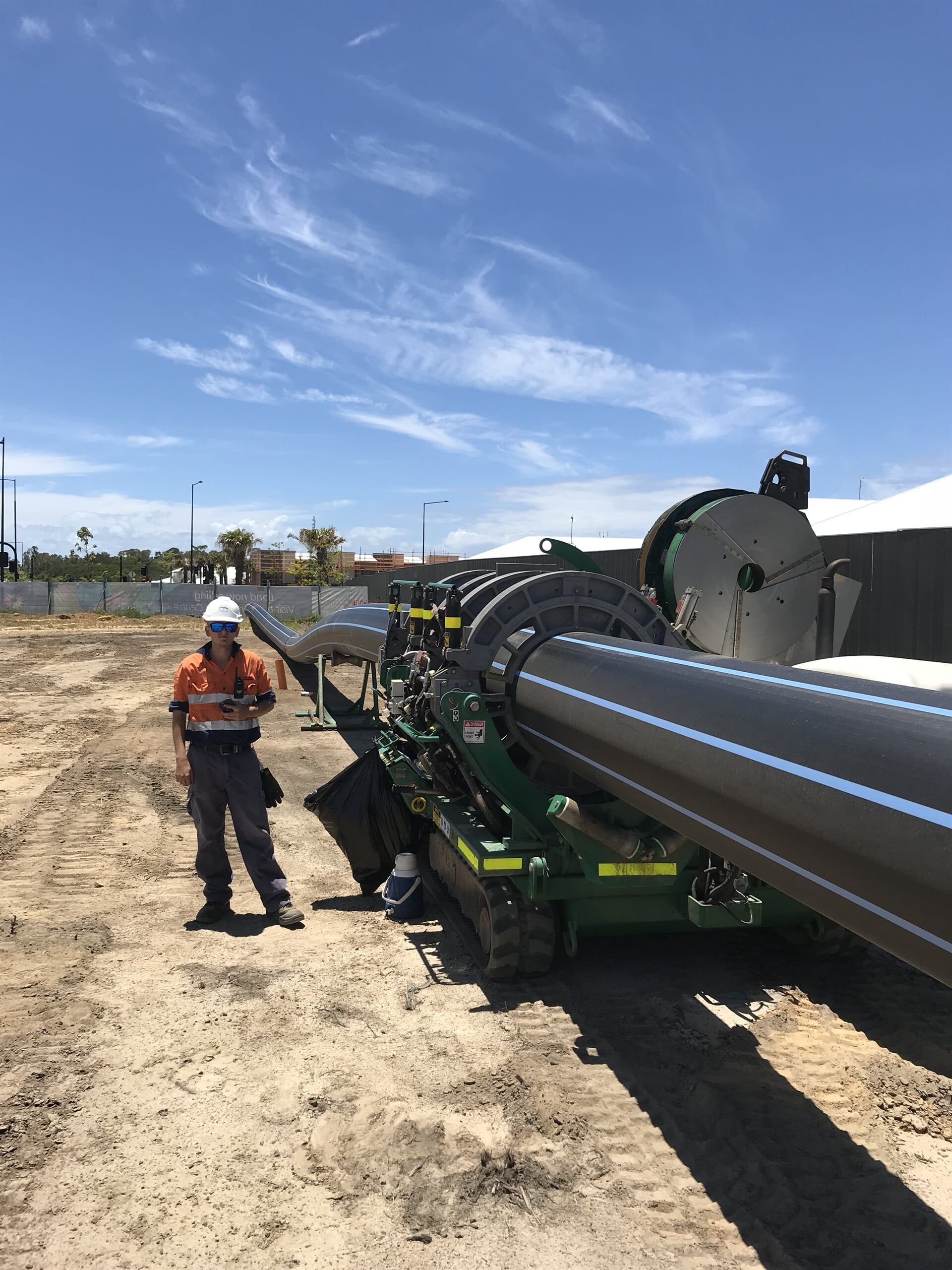 Poly Welding — Total Water Management in Pleystowe, QLD