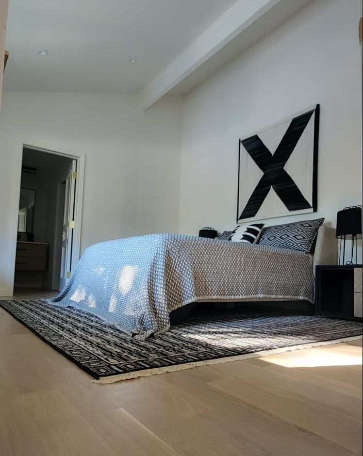 Black And White Bedroom Theme — Tulsa, OK — CS Remodeling