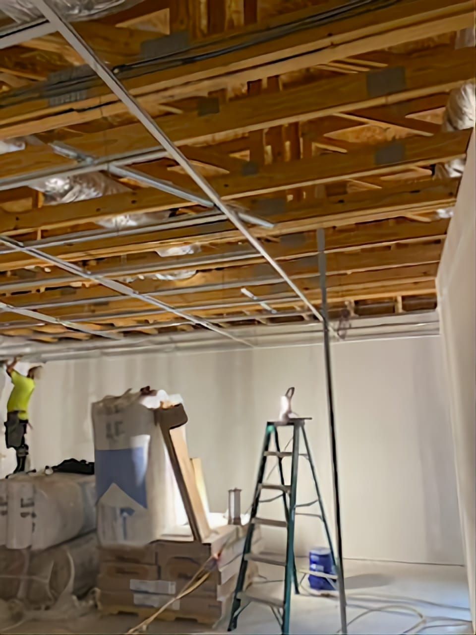 Ceiling framing – Tulsa, OK - CS Remodeling