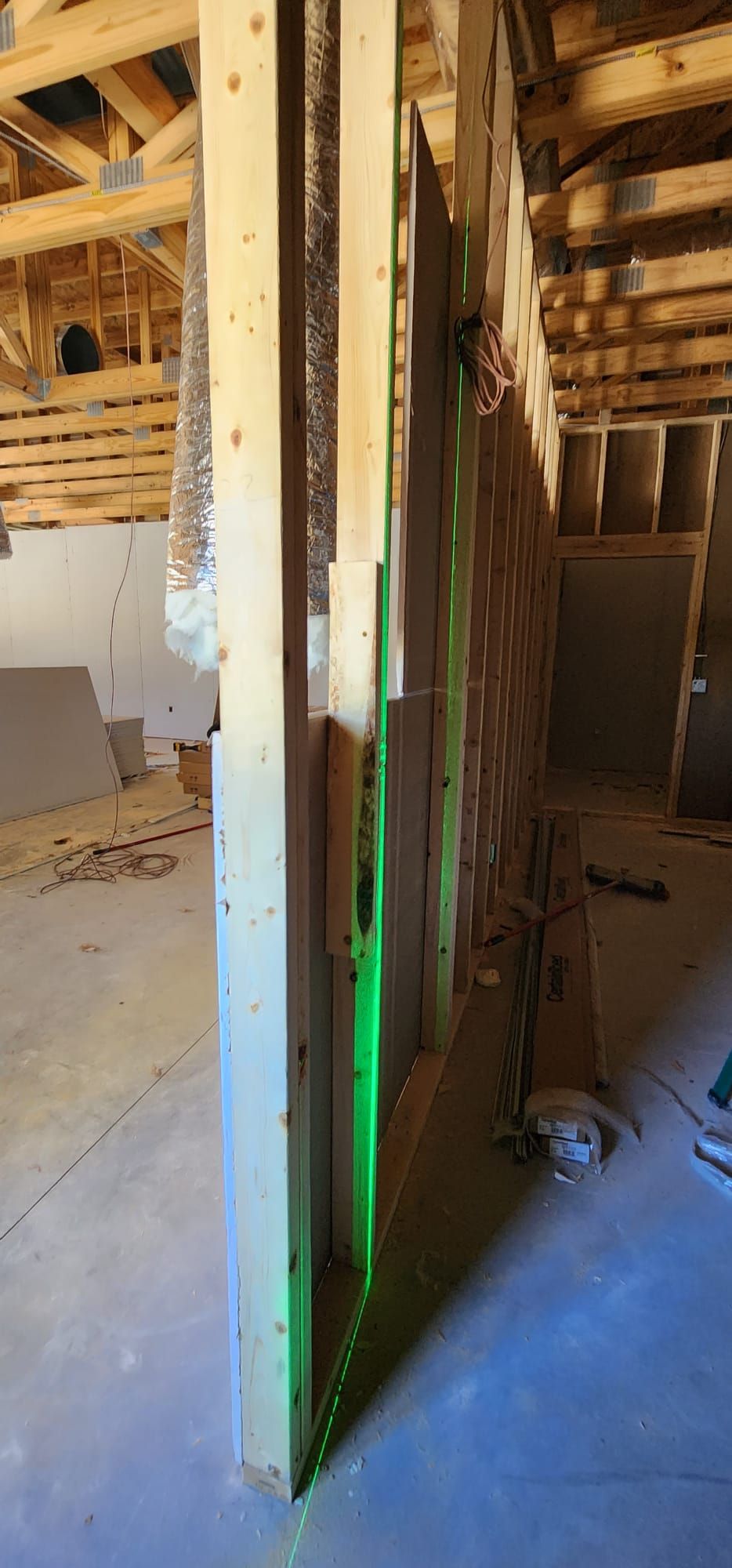 Ongoing wall divider – Tulsa, OK - CS Remodeling