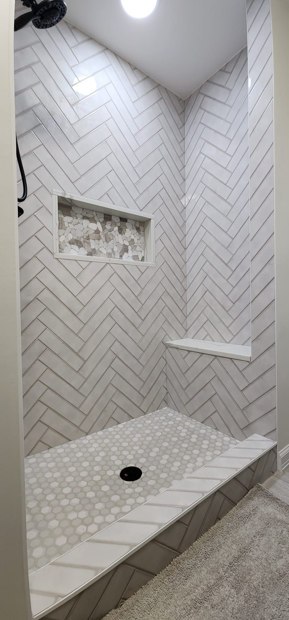 Shower area – Tulsa, OK - CS Remodeling